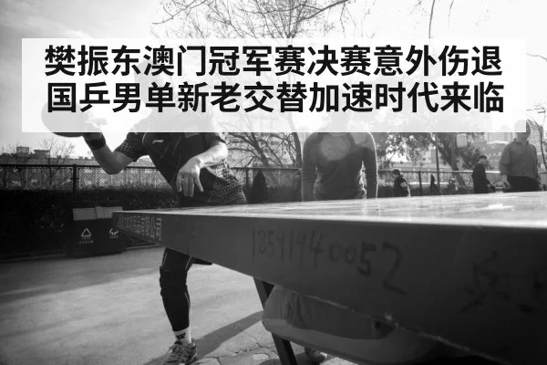 樊振东澳门冠军赛决赛意外伤退国乒男单新老交替加速时代来临